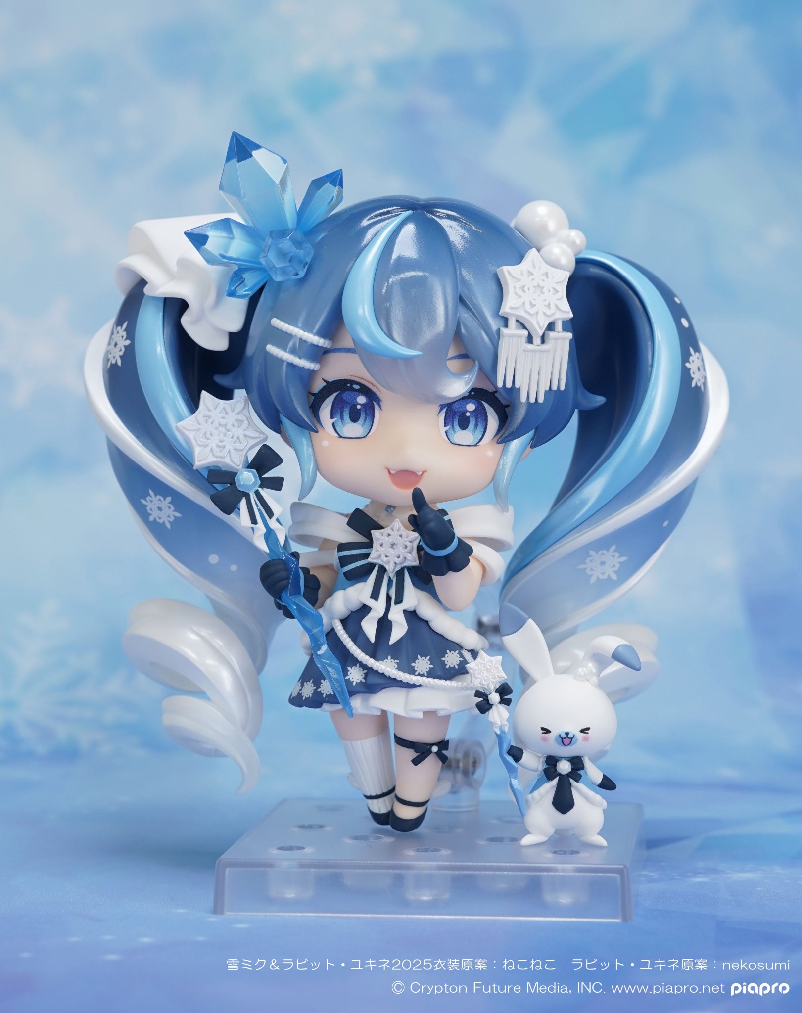 ねんどろいど Snow Miku 2025 Crystal Snow ver. 雪ミク 2025