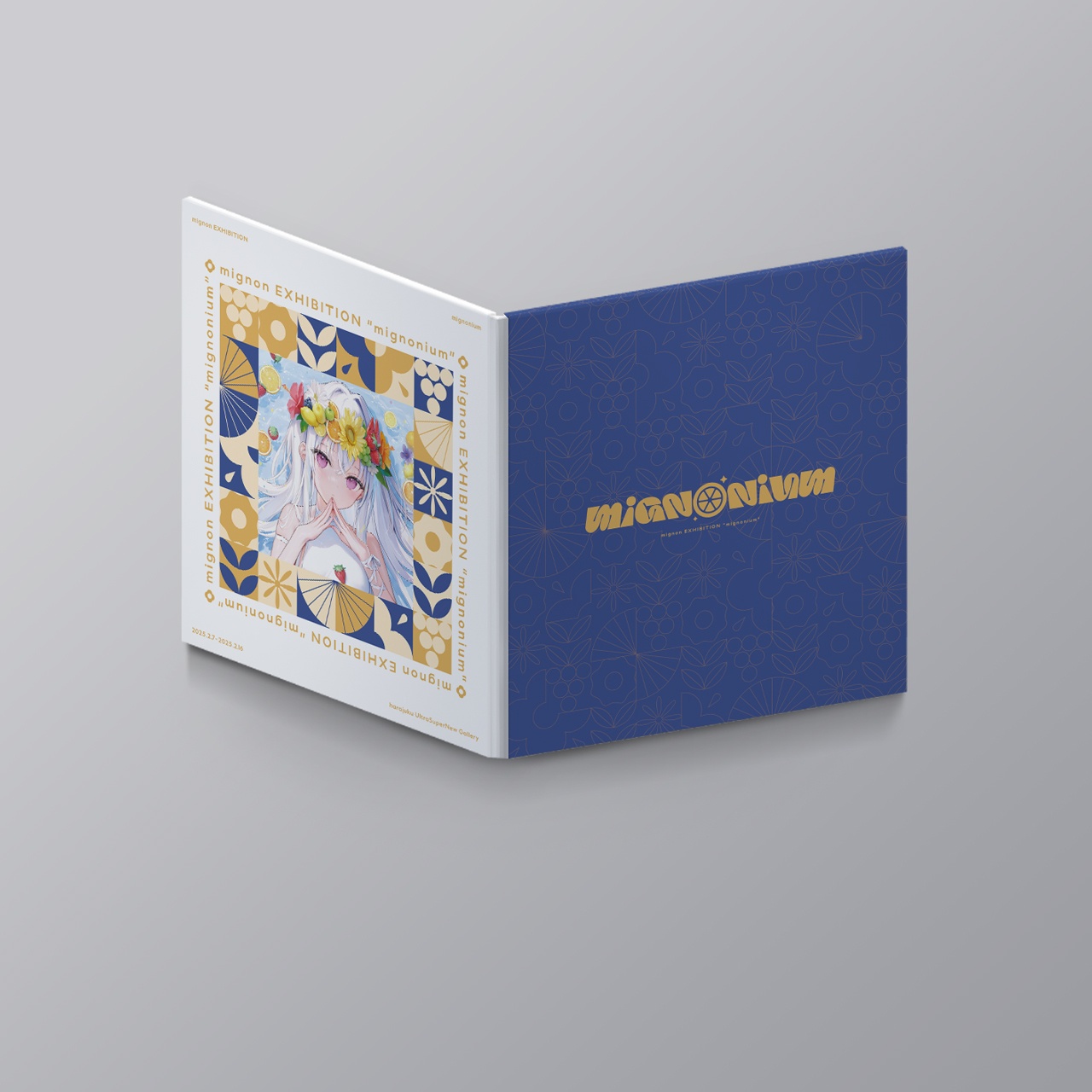 mignon mignonium 直筆サイン色紙 + 高級オーダーメイドフレーム