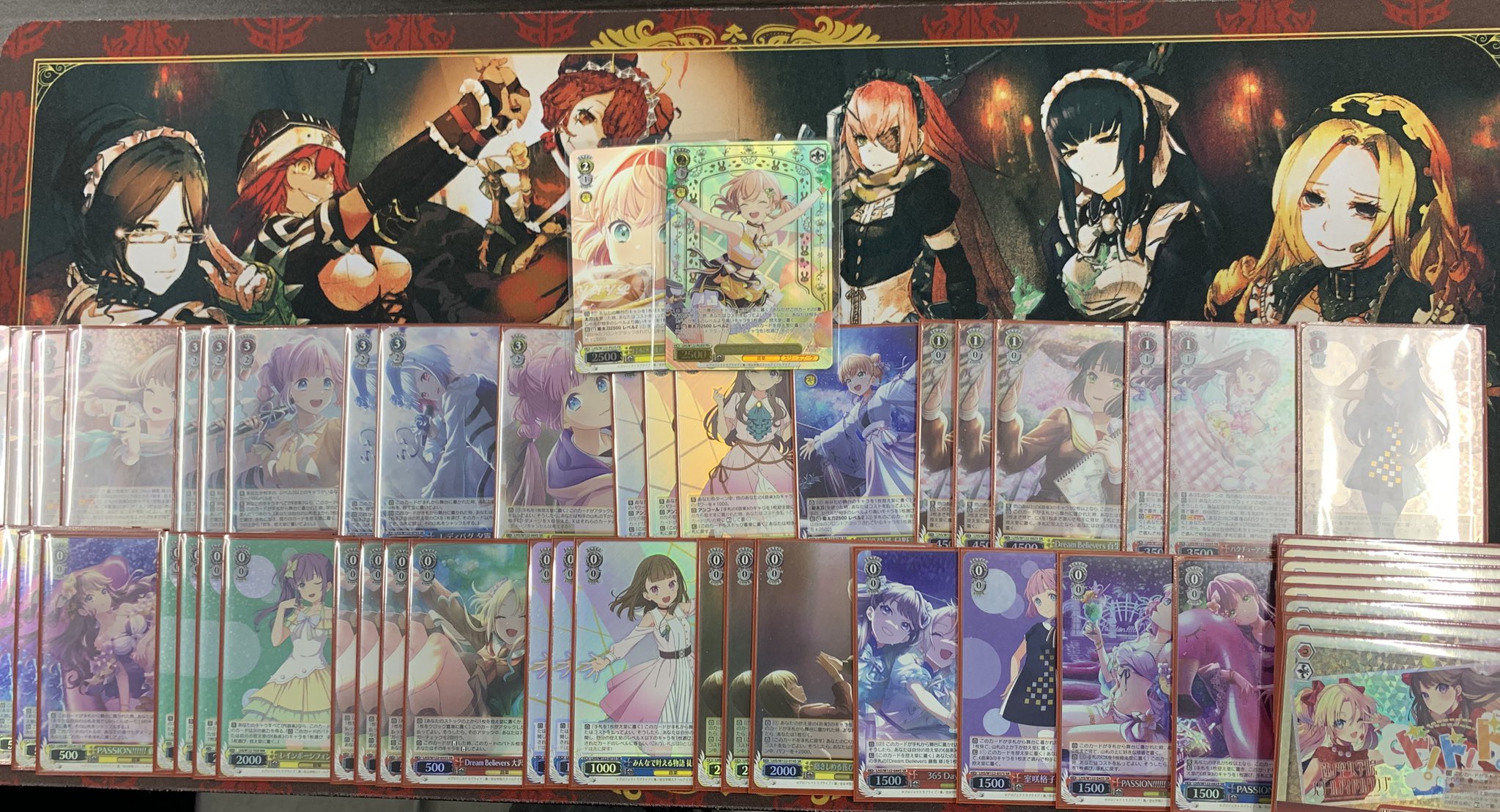 ヴァイスシュヴァルツ 蓮ノ空 8電源 デッキ+パーン ヴァイス