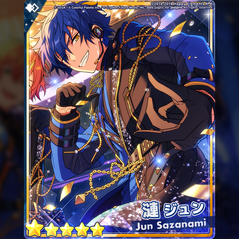 あんスタ 招募ポラロイド B 漣ジュン あんスタ 中国 ポラロイド 招募