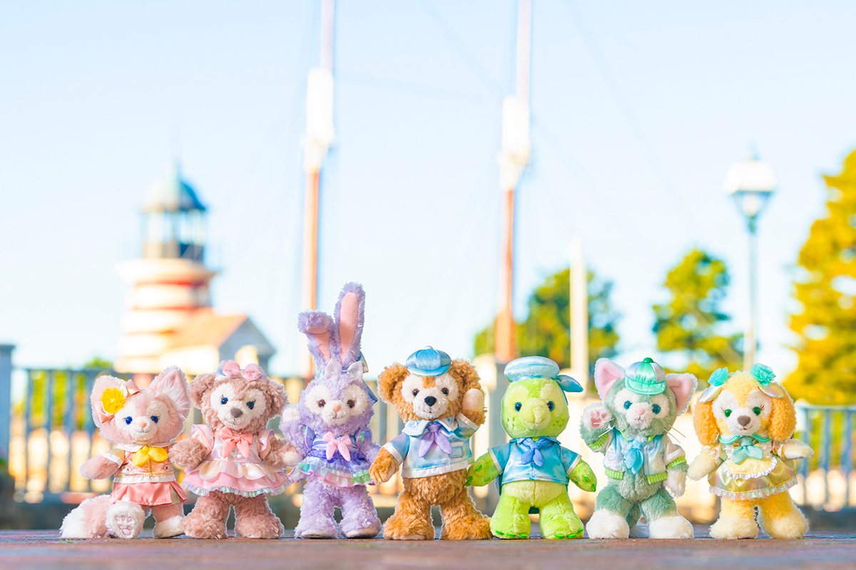 リーナベル ダッフィー ポージー プラッシー カラフルハピネス