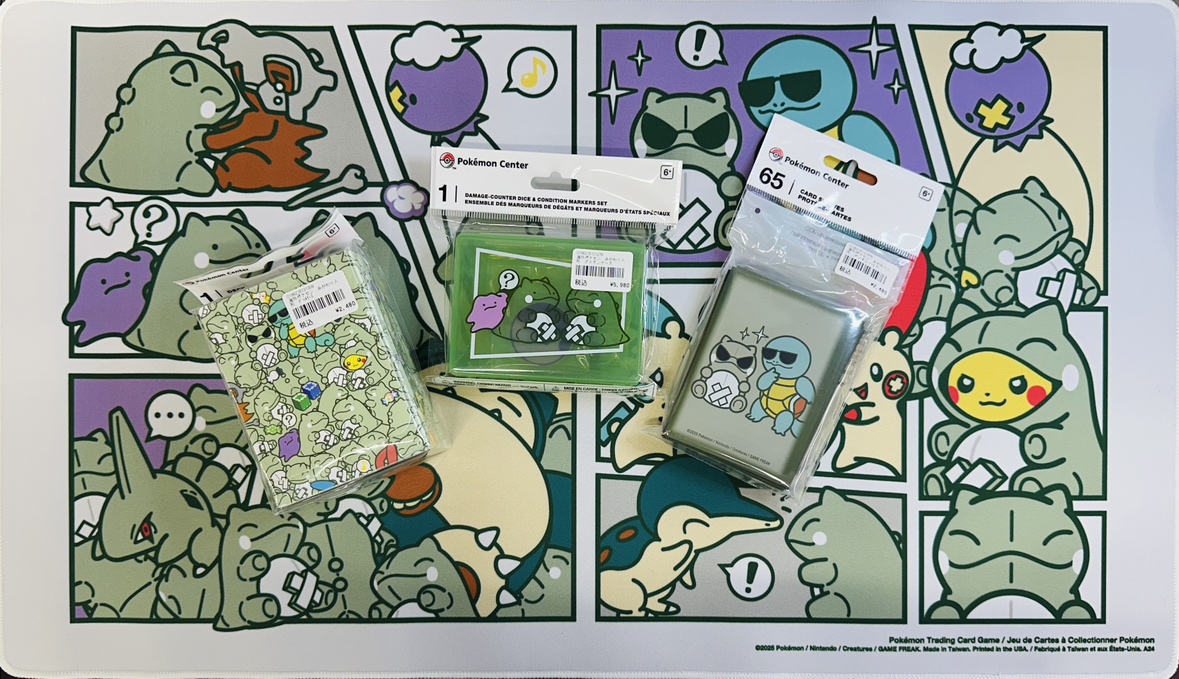 海外ポケセン限定✨みがわり人形のサプライ入荷しました💚 プレイ