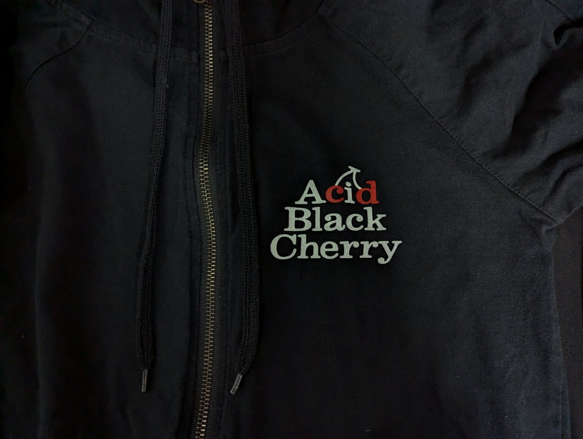 Acid Black Cherry 初期 パーカー ゴールドファスナー Acid Black