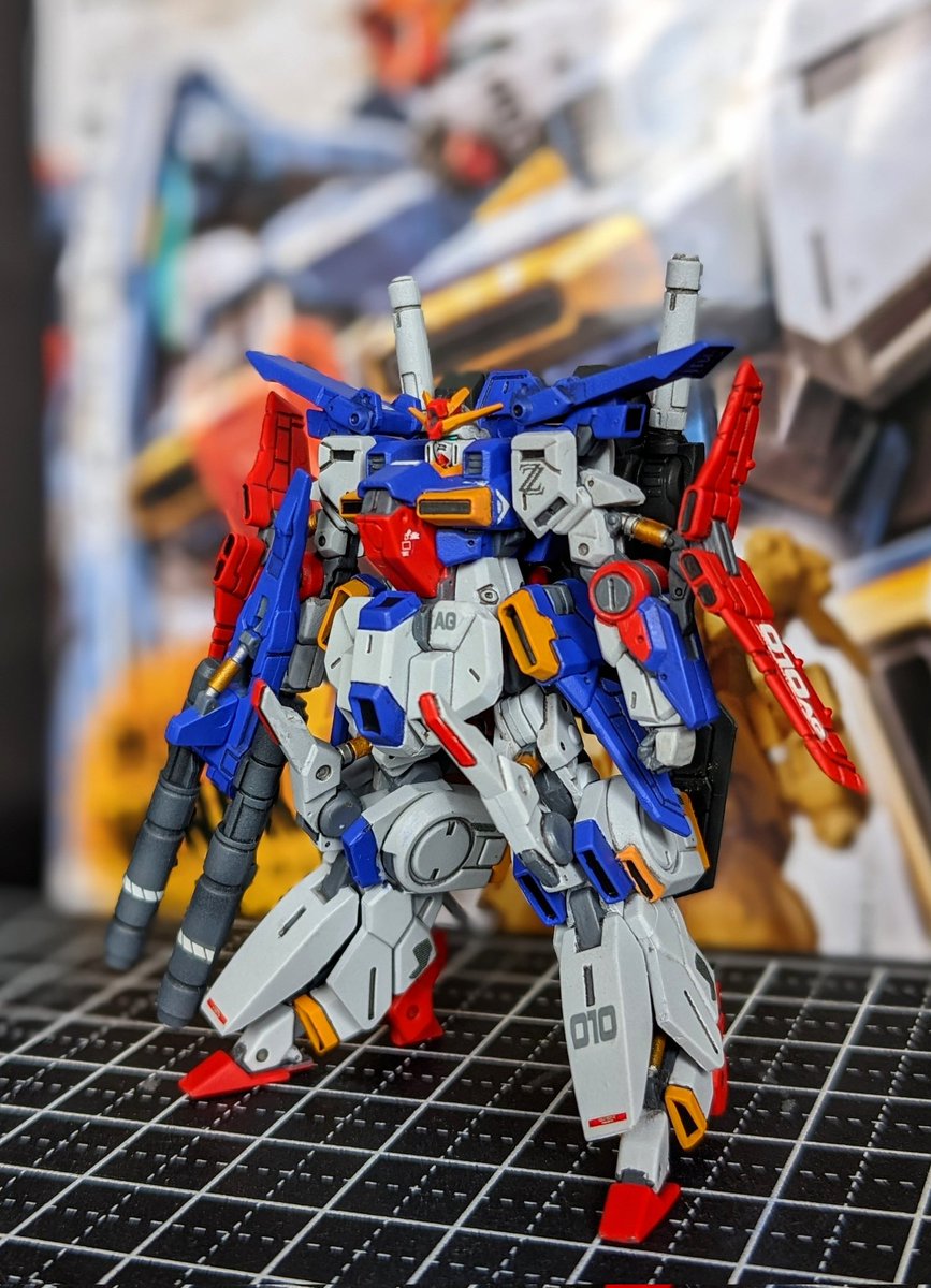 ガンダムアーティファクト phase5 ZZガンダム 完成 はぁ〜キツかった
