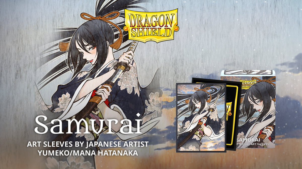 ドラゴンシールドさんとのコラボスリーブ、ちょっとずつ予約が開始され