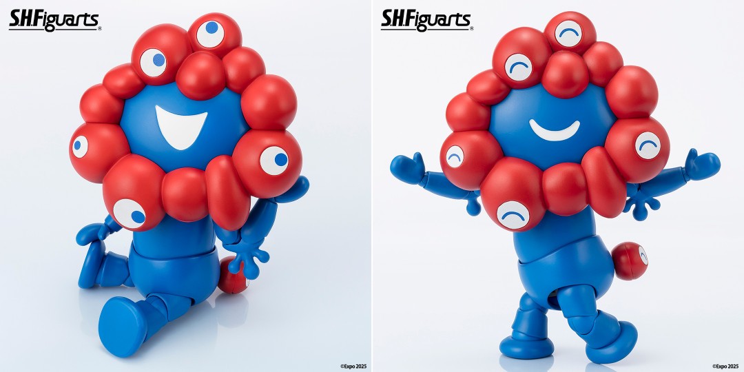 今週の新商品】 「EXPO2025 S.H.Figuarts ミャクミャク」が 一般店頭に