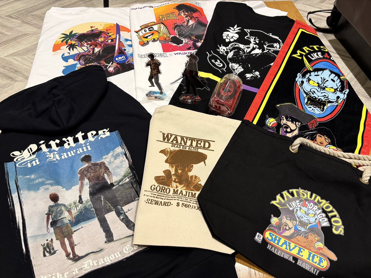 ハワイアンズ×#真島吾朗 還暦祭』 本日より開催🌴✨ コラボ限定の
