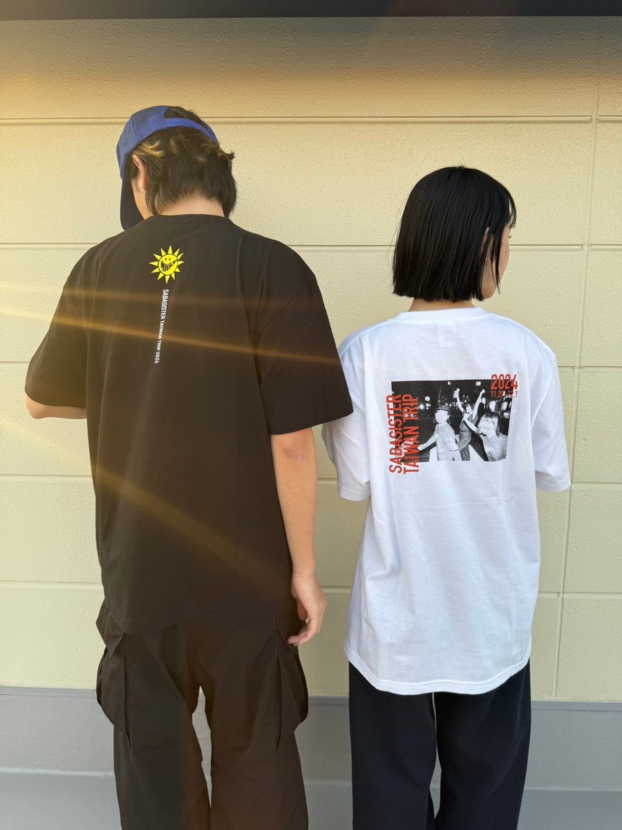 台湾TRIP Tシャツ】 WHITE/BLACK Size:L/XL ¥3850 photo by Takeshi Yao