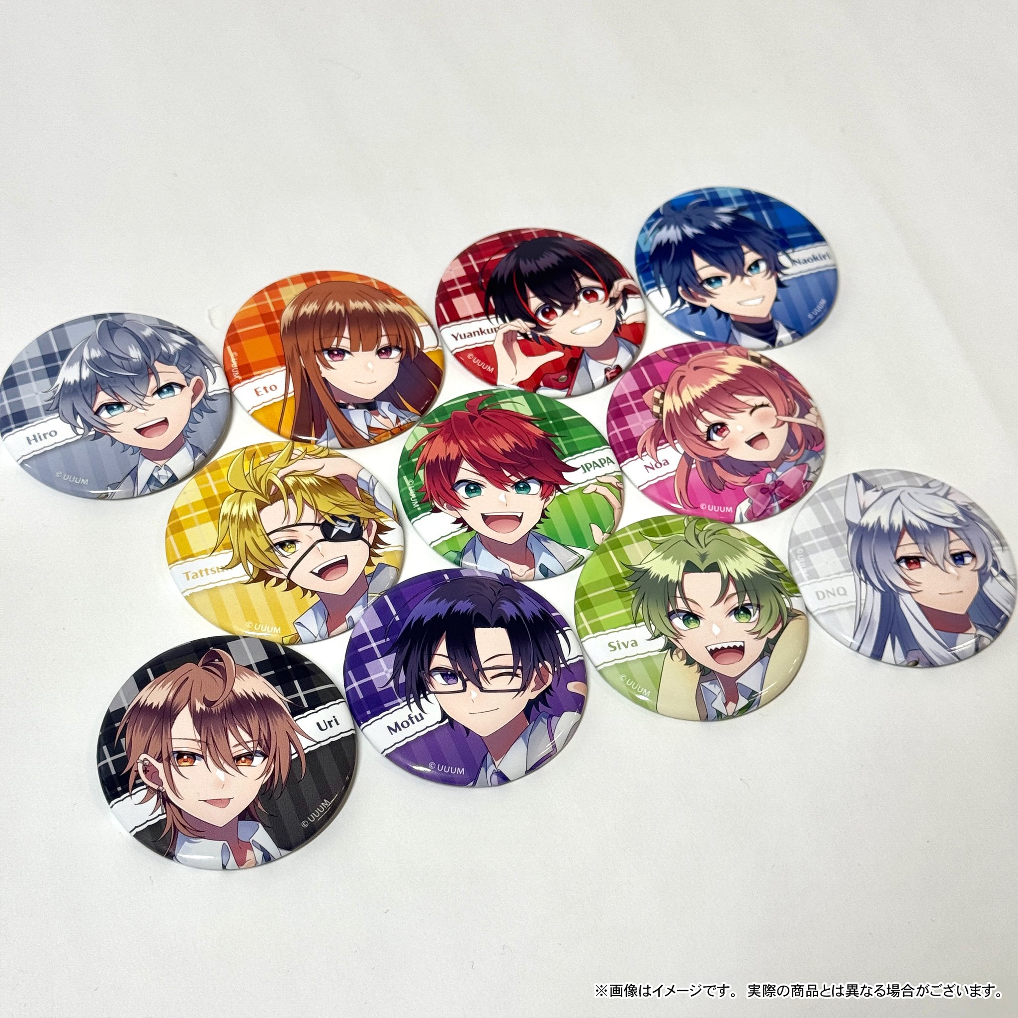 カラフルピーチ からぴち じゃぱぱ 缶バッジ 2023ver. 25点 カラフル