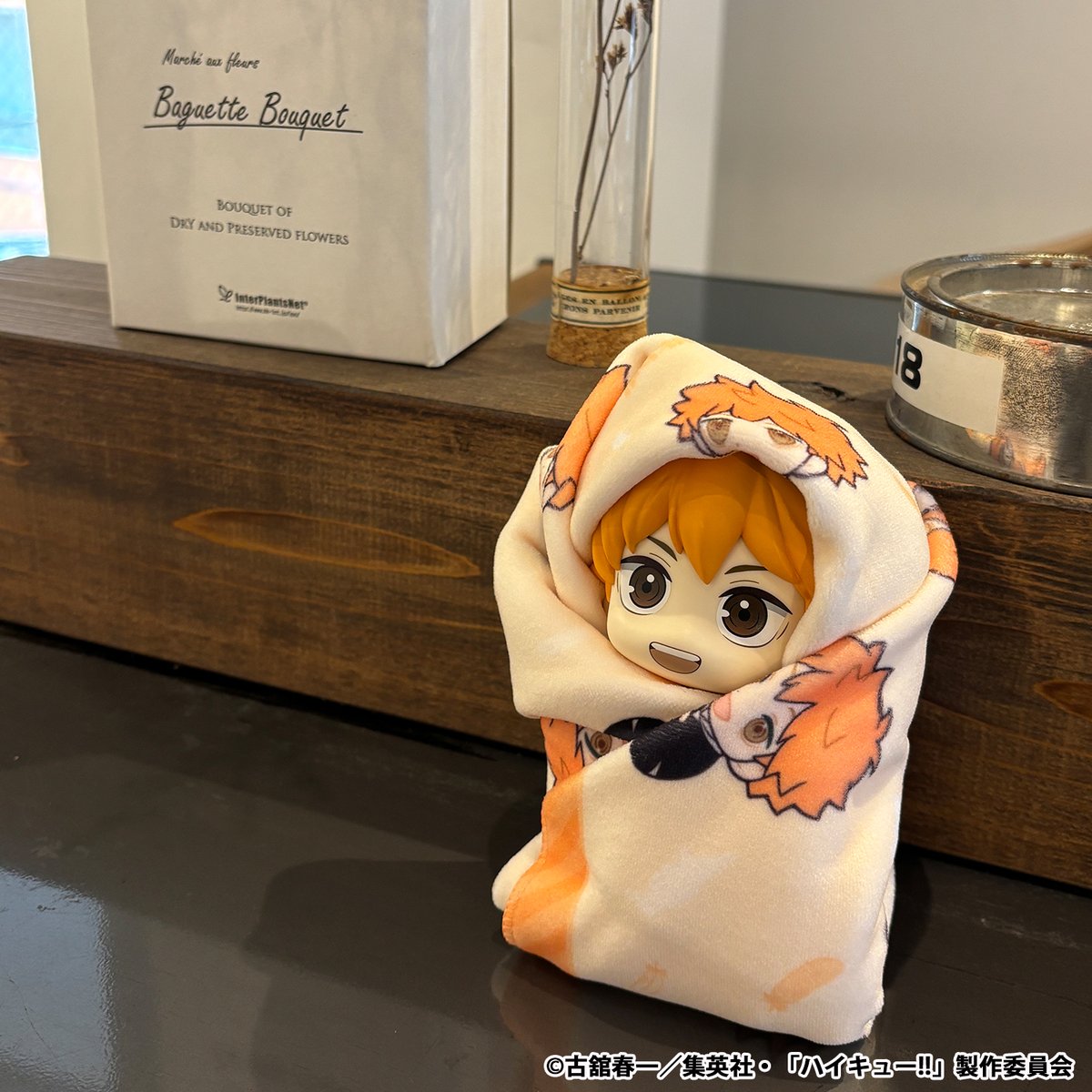 るかっぷ展inハラカド】 るかっぷ おくるみクロス ハイキュー!! (全4種