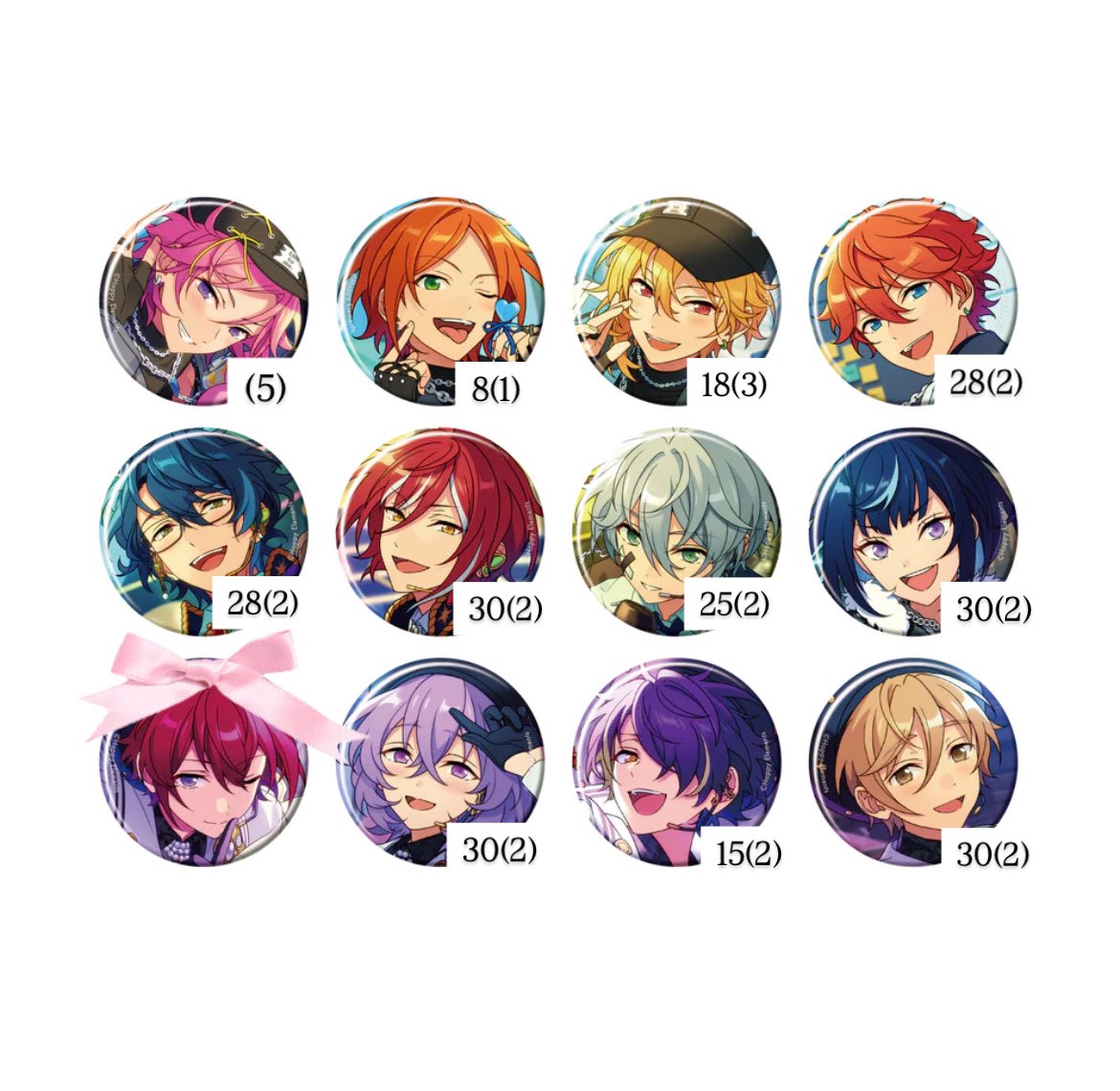 名都神無 カンナ あんスタ コレクション 缶バッジ Mar Idol30個 ゲーム