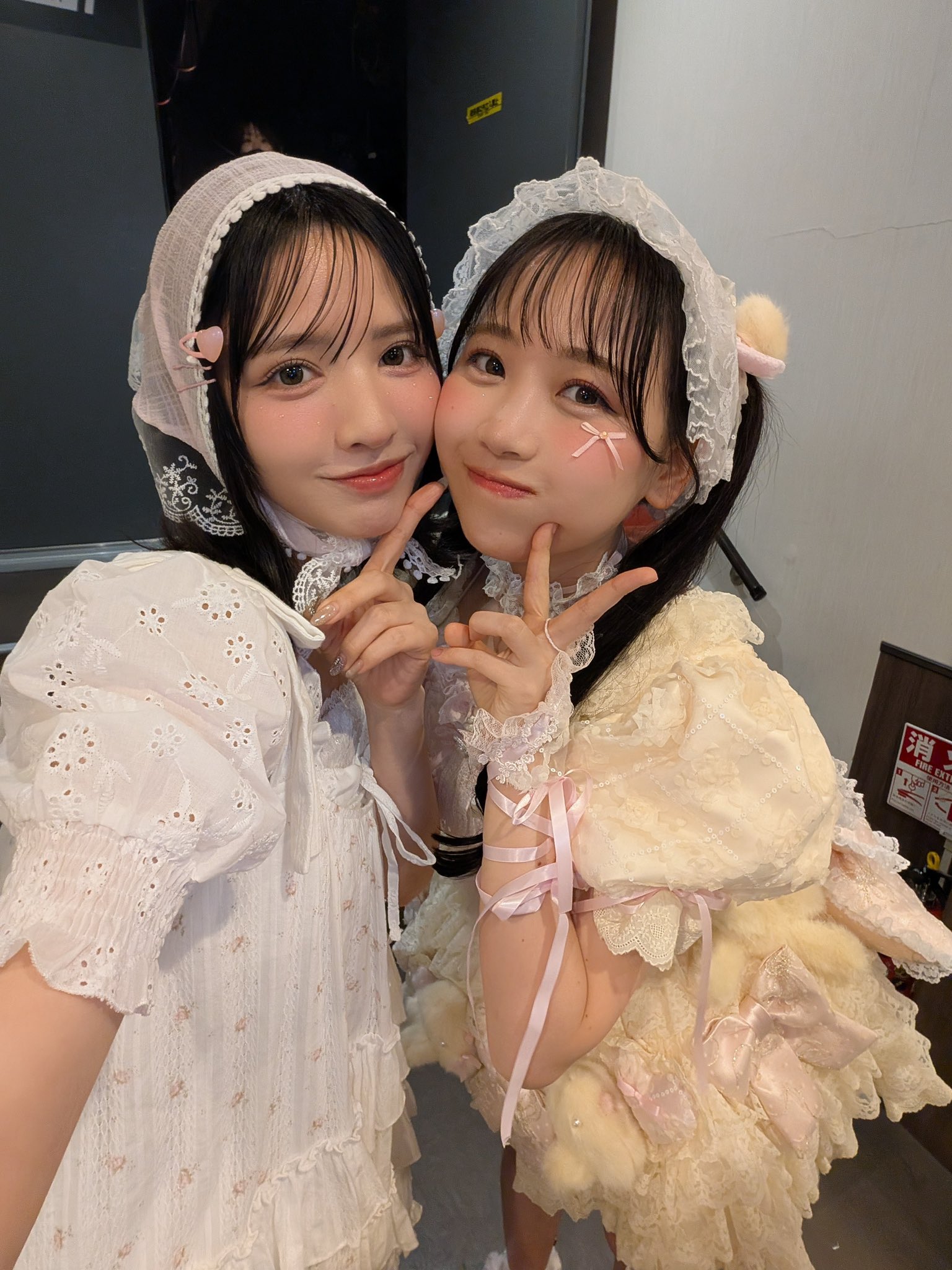 fruits zipper 松本かれん鎮西寿々歌ペアチェキ