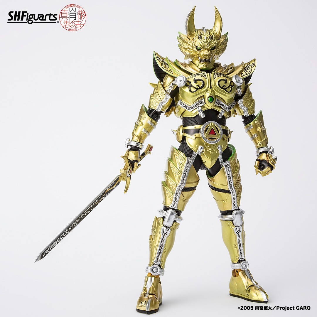 締切迫る】 『#牙狼＜GARO＞』より 「S.H.Figuarts（真骨彫製法） 黄金