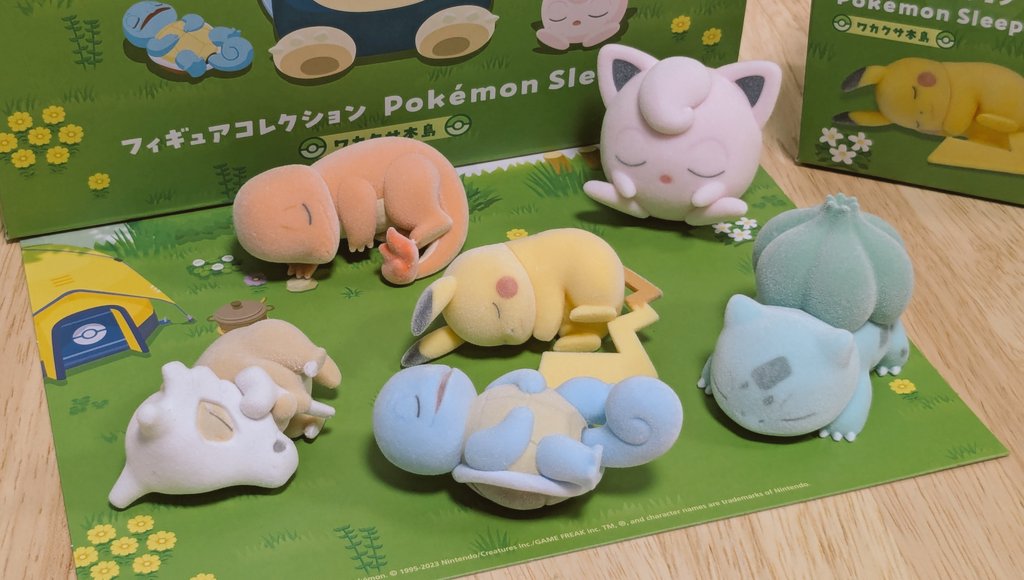 ポケモンスリープ フィギュアコレクション 全6種コンプリートBOX