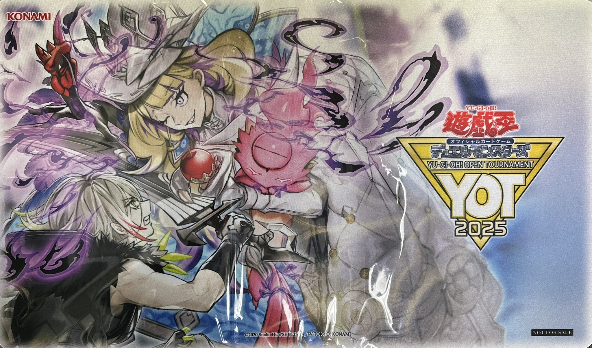 遊戯王 微睡の罪宝－モーリアン プレイマット 公式 yot 香港 新品未