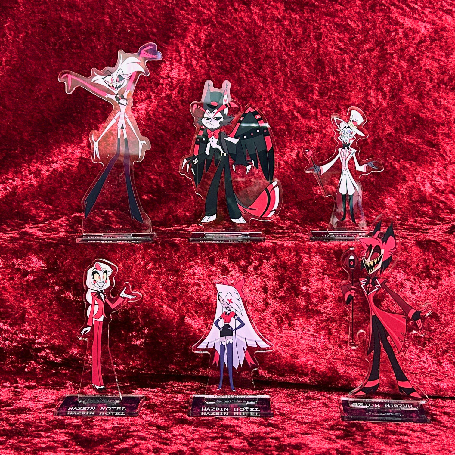 namco限定 ハズビン・ホテルへようこそ スタンド付きアクリルプレート