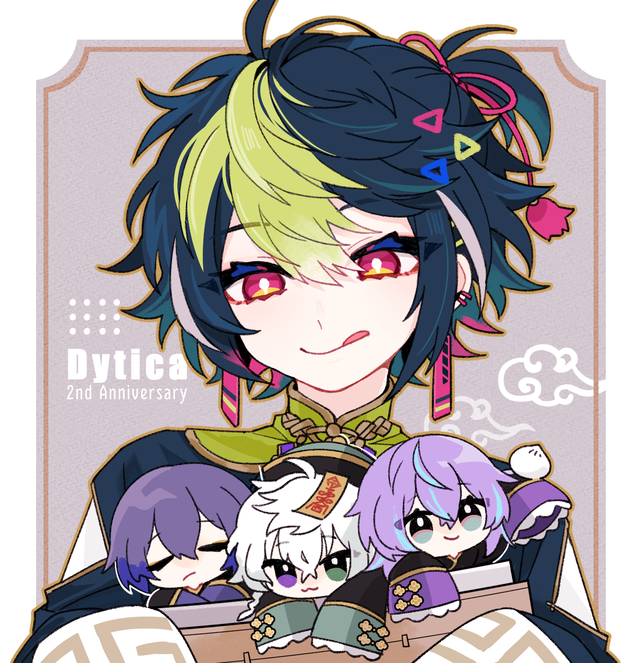 伊波ライ Dytica 2周年 缶バッジ にじさんじ 伊波ライ 缶バッジ Dytica