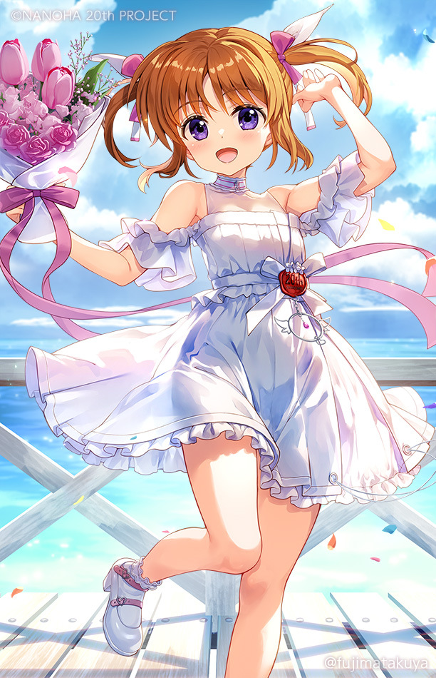 藤真拓哉 魔法少女リリカルなのは Reflection タペストリー なのは