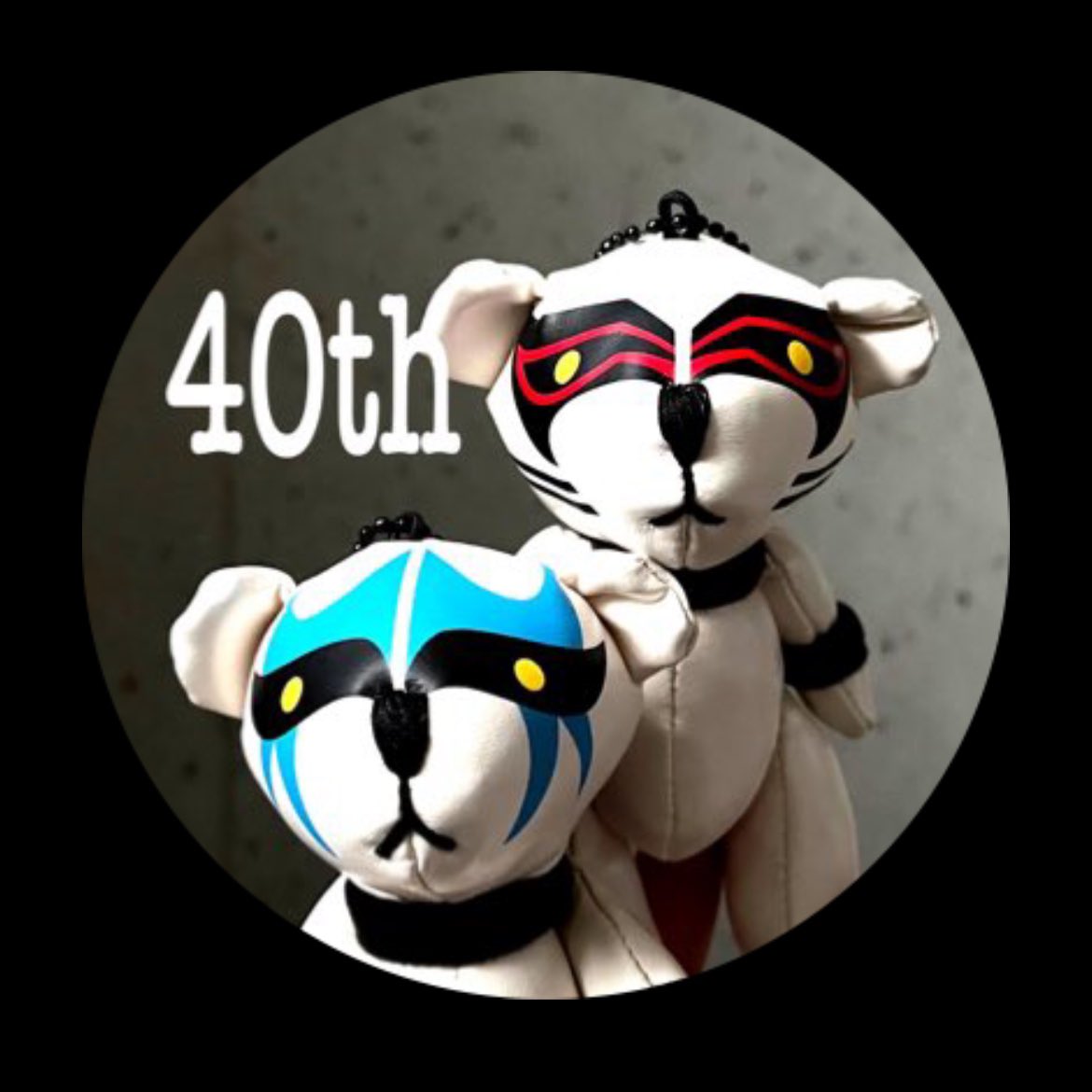 聖飢魔II構成員ベア✨ギターのお二人🎸40周年終わるまでアイコンこれで