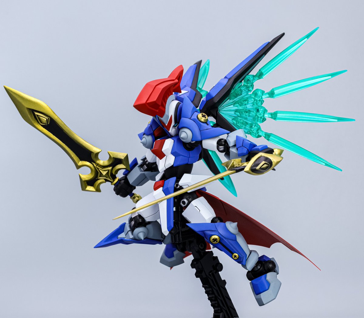 ダンボール戦記 LBX HF アキレスディード デモニックモード風 全塗装