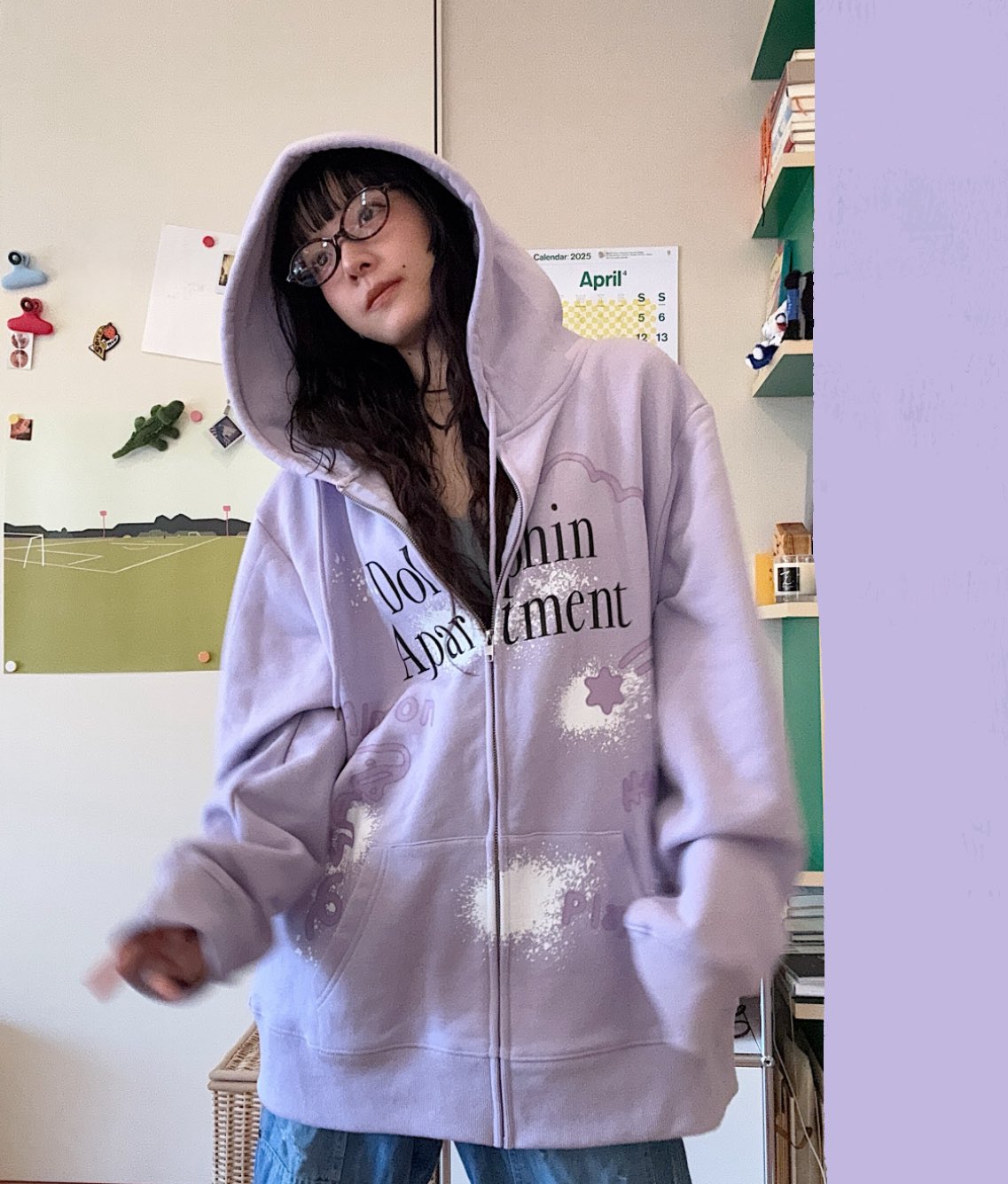 あいみょん AIMYON パーカー Lサイズ ドルフィンアパート 海外限定