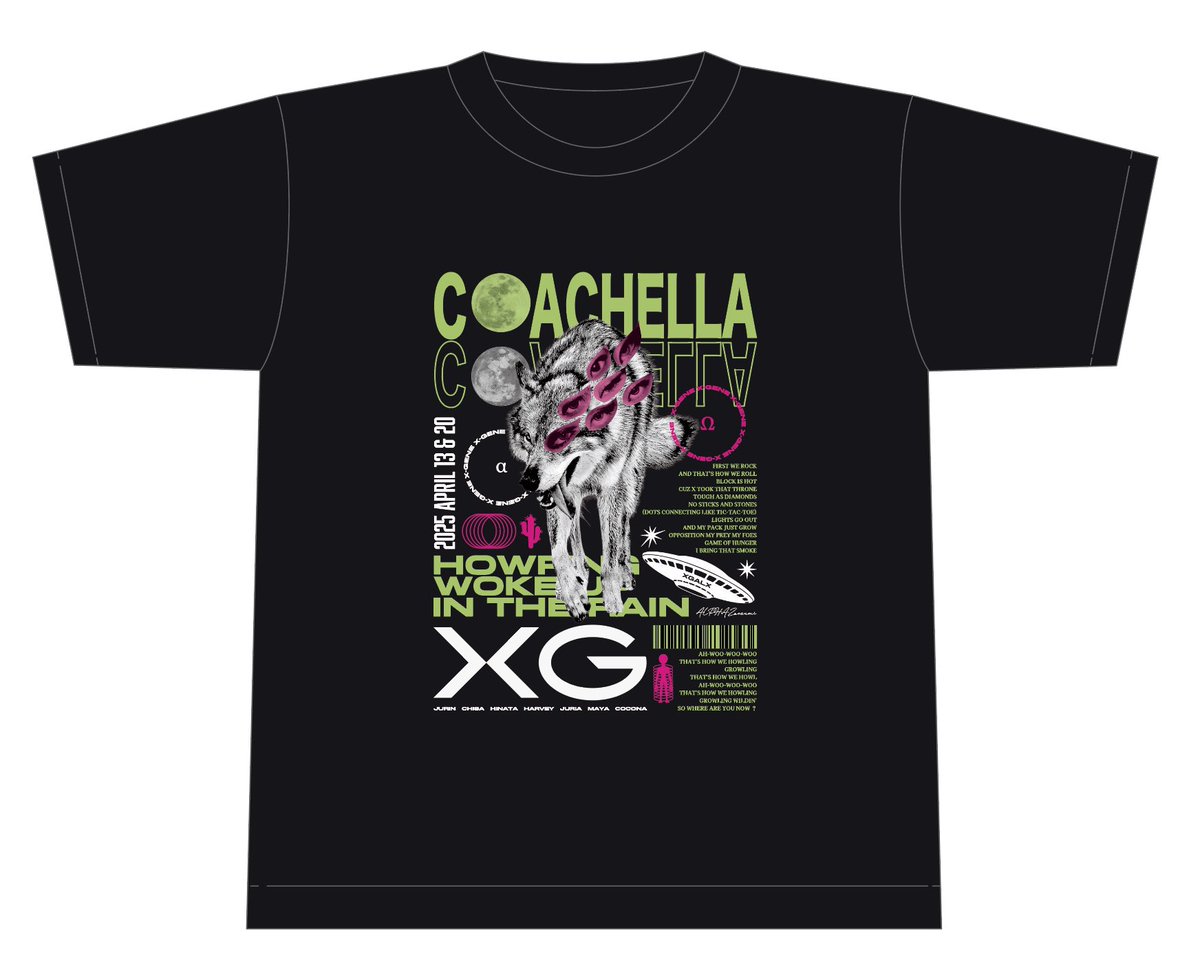 XGcochella コーチェラ 会場限定Tシャツ2XL 最終気まぐれセール