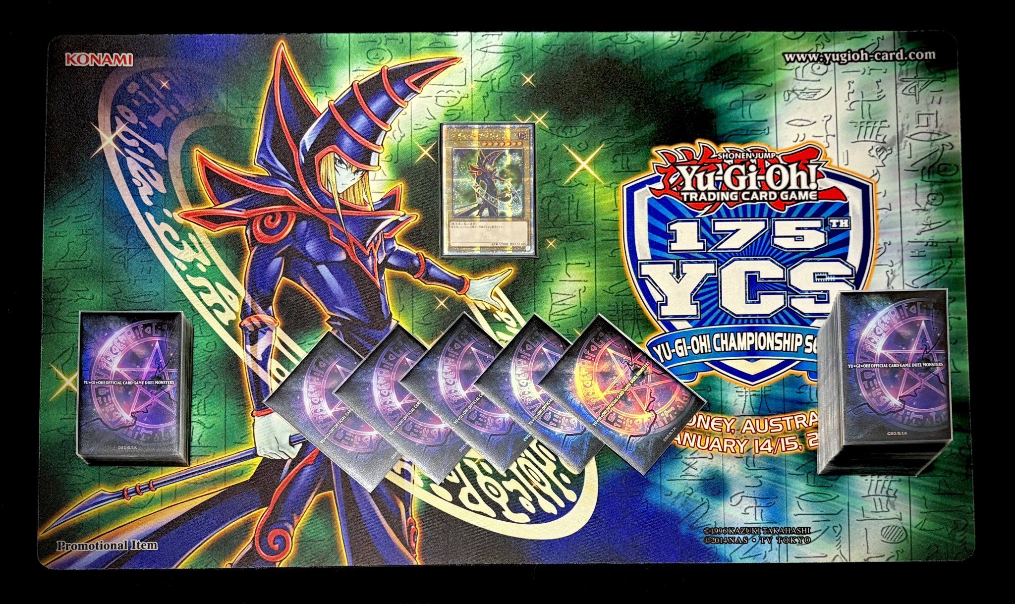 未開封 遊戯王 YCSJ 上位 スリーブ 五稜星の呪縛 100枚入り 未開封