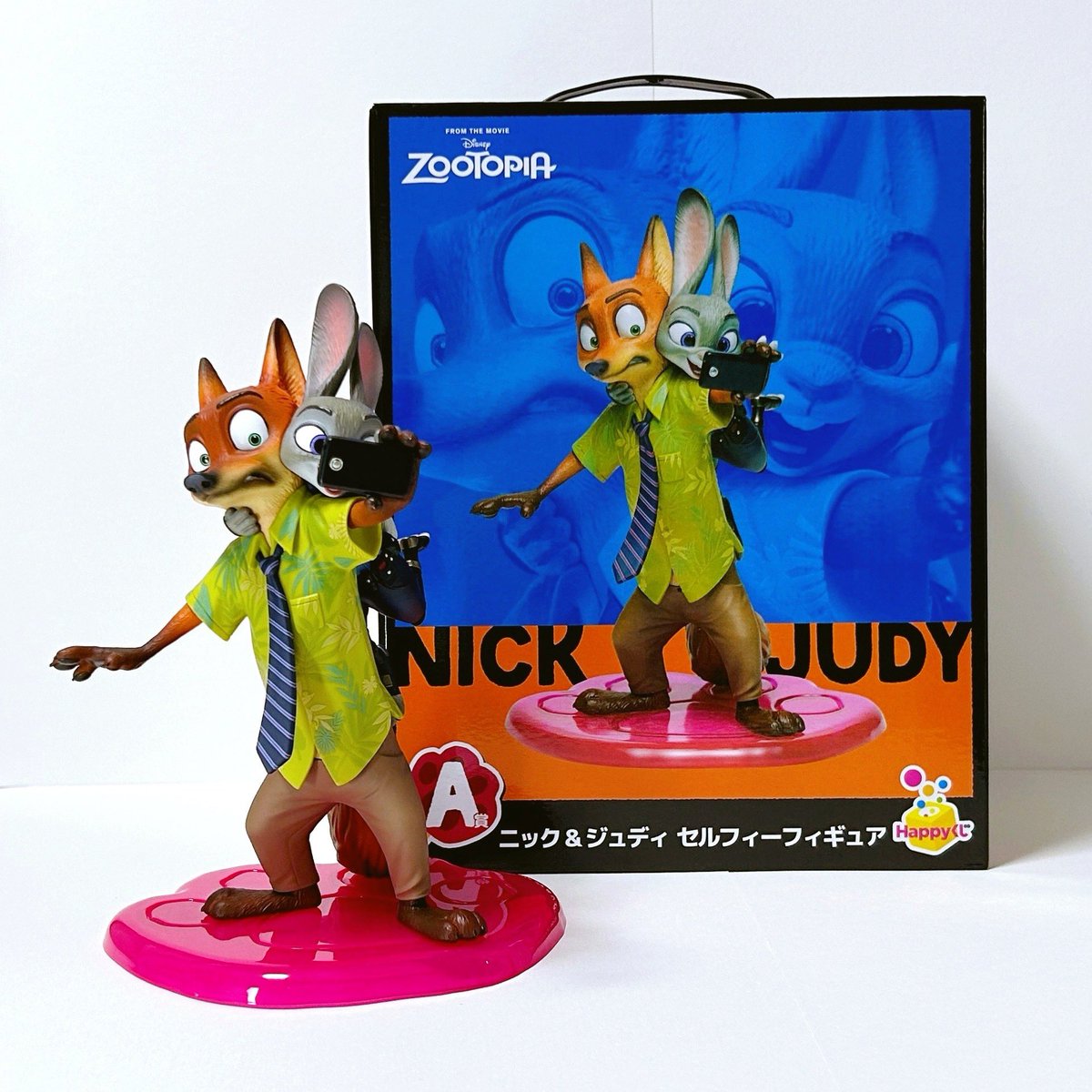 ズートピア ニック&ジュディ 一番くじ あのニックとジュディがHappy