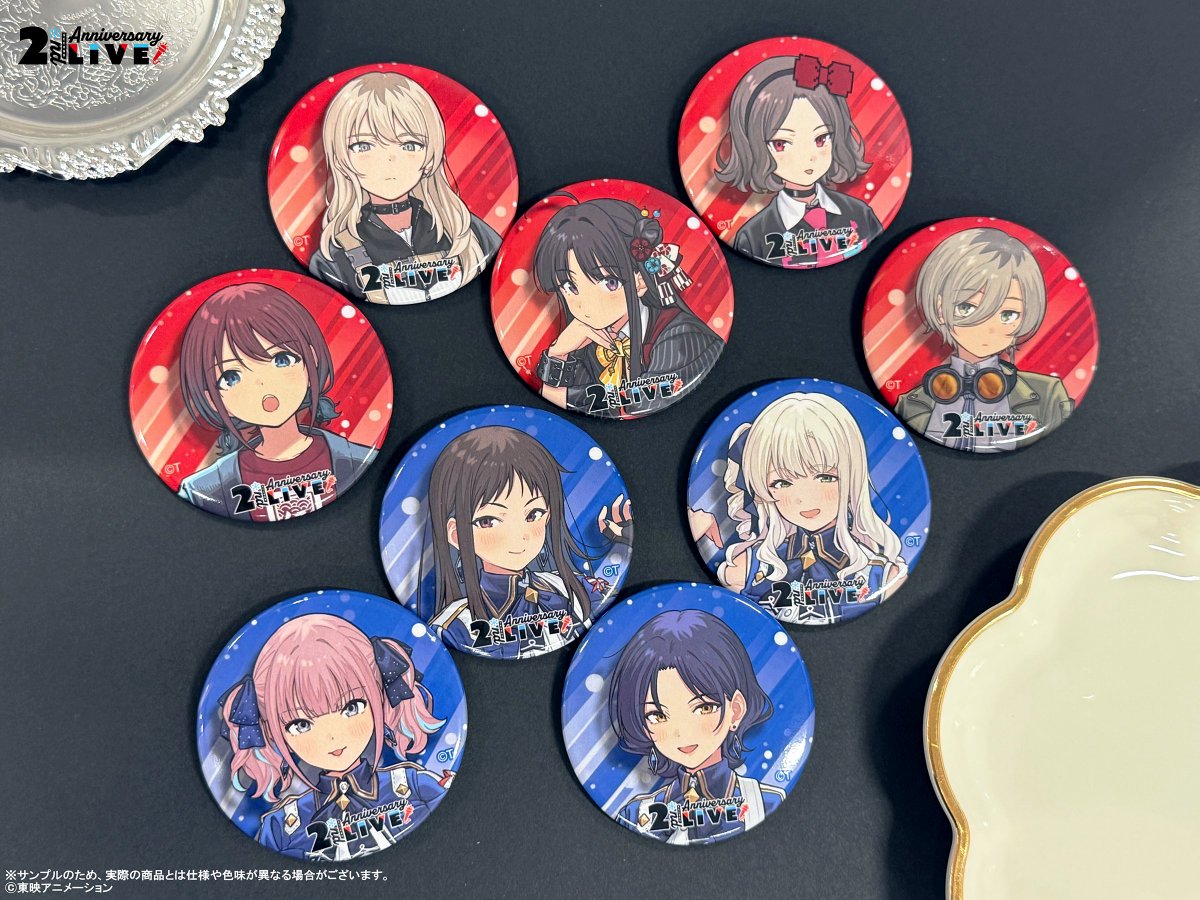 ガールズバンドクライ 缶バッジ 奏檄の叫 武道館 set ガールズバンド