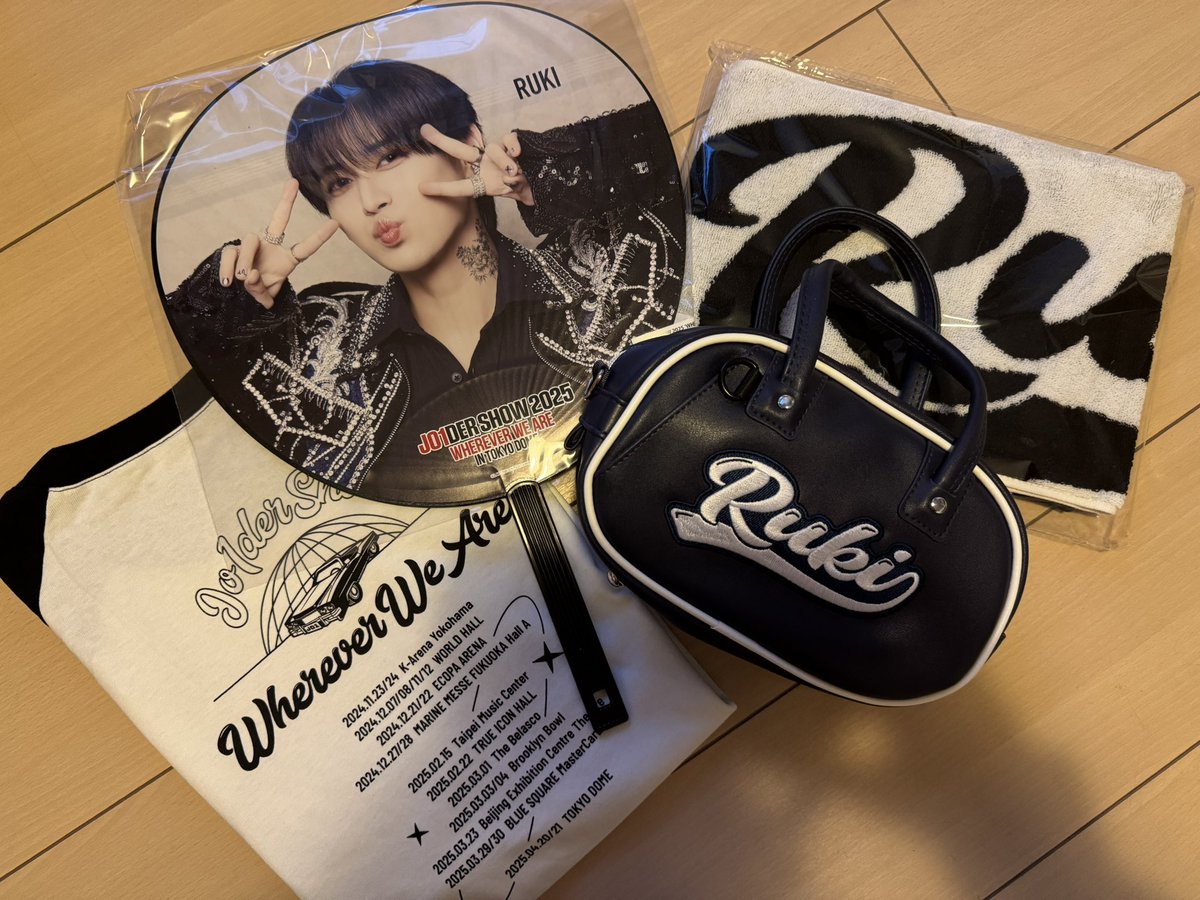 JO1 Wherever We are ボストンバック JO1 WHEREVER WE ARE ボストンバッグ