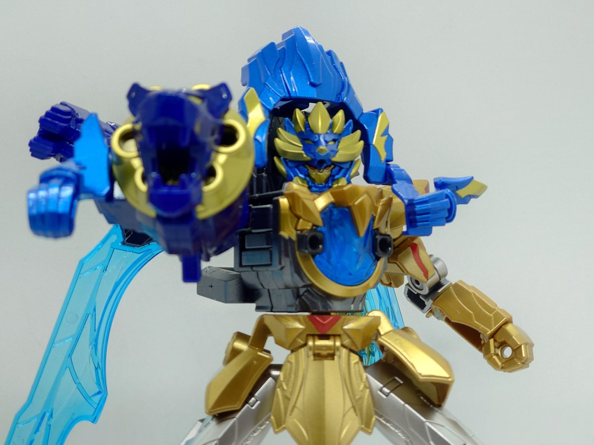 テガソード3体完成😊 ただ塗っただけですが疲れた～ 塗装レシピに続き