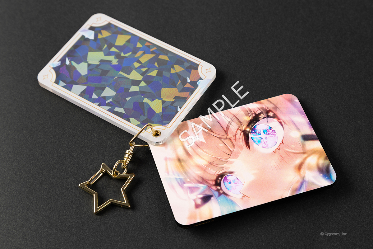 ウマ娘 6th アーモンドアイ 公式ホログラムキーホルダー クリア