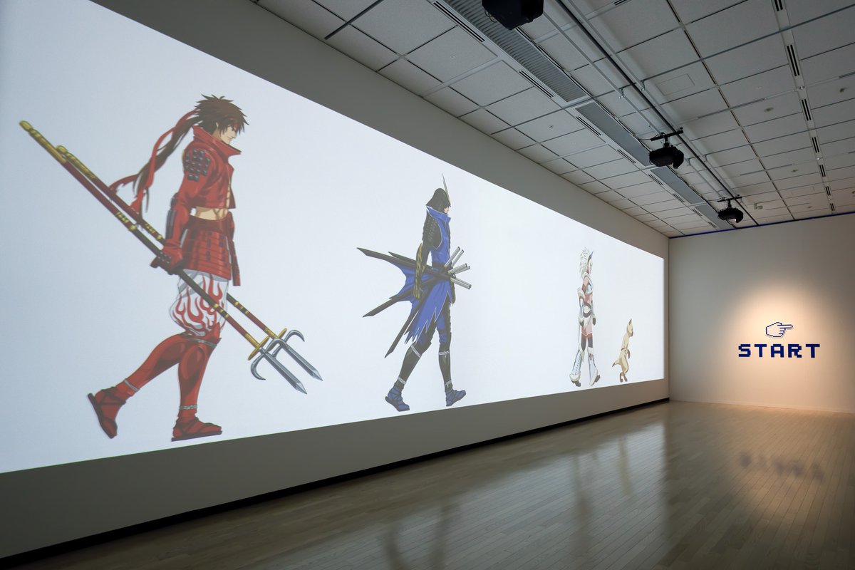 ◤#大カプコン展 見どころ紹介◢ 『キャラクターパレード』 歴代の人気