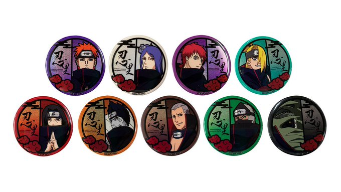 NARUTO ナルト 疾風伝 ニジゲンノモリ 忍里 缶バッジ 特別任務 うちは