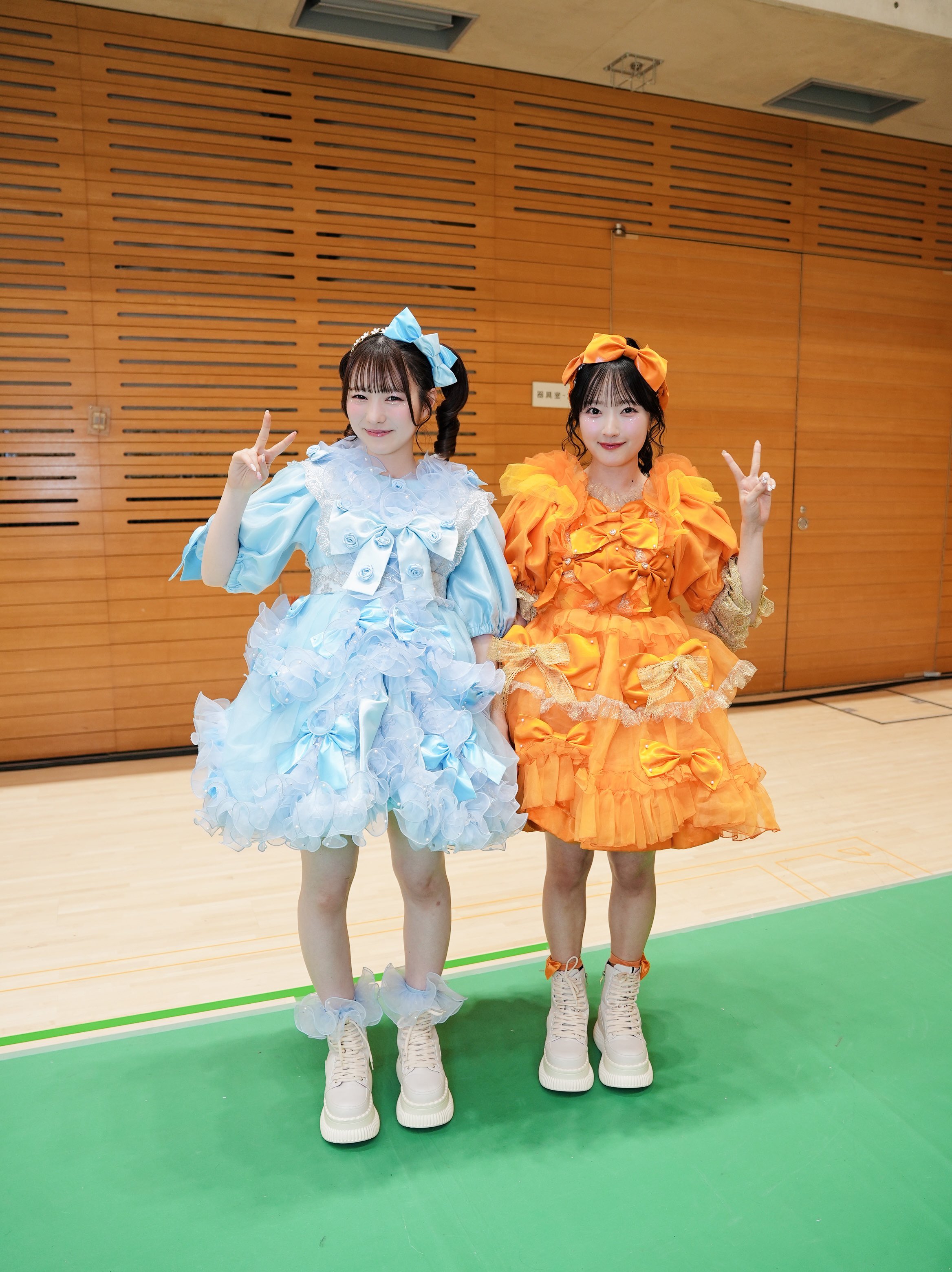 CUTIE STREET 川本笑瑠、梅田みゆ ペアチェキ CUTIE STREET 川本笑瑠