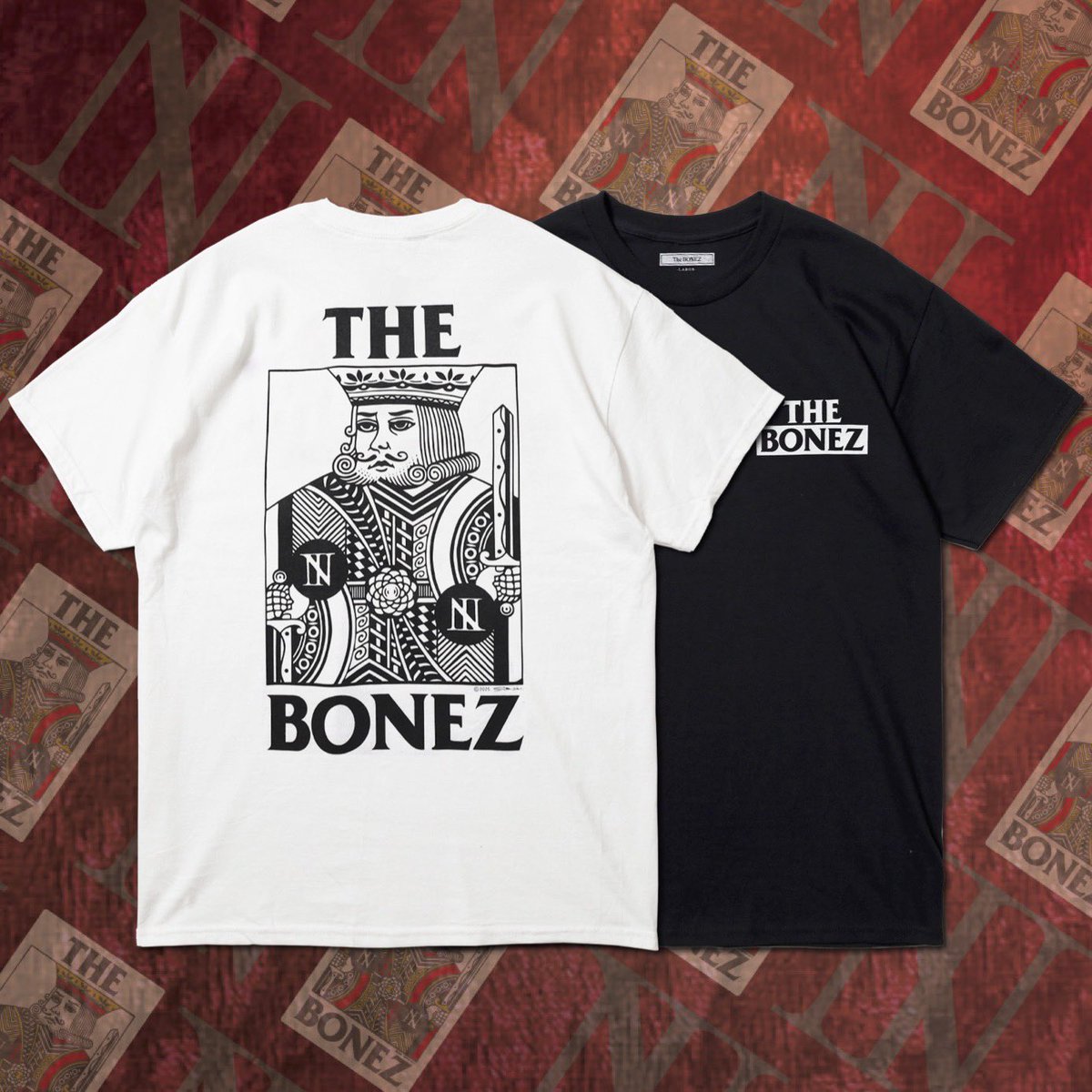 New Goods Info】 KING - MONO 2025 THE BONEZ with SHO WATANABE Tee