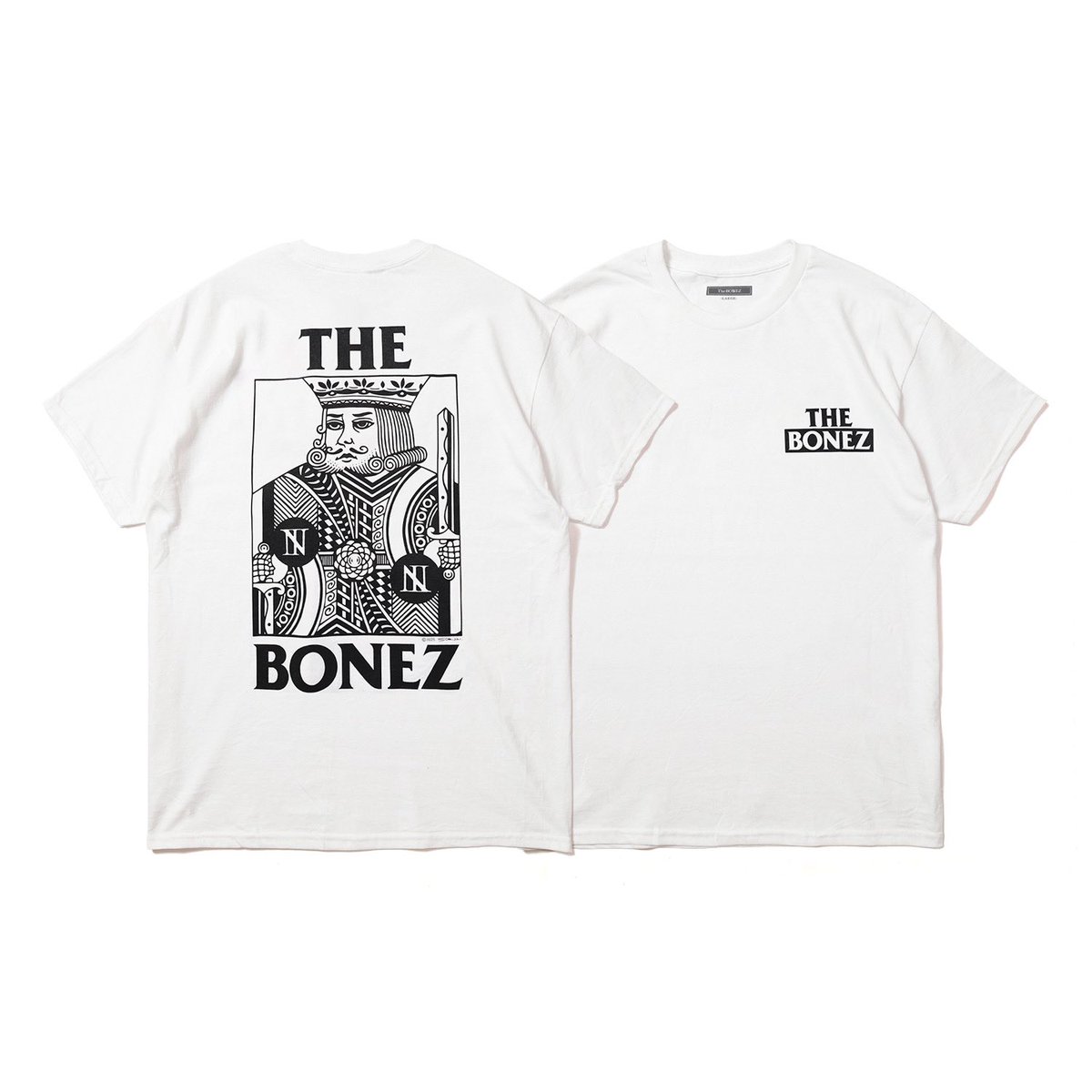 超レア THE BONEZ SHO WATANABE KING. 白XL 超レア THE BONEZ SHO