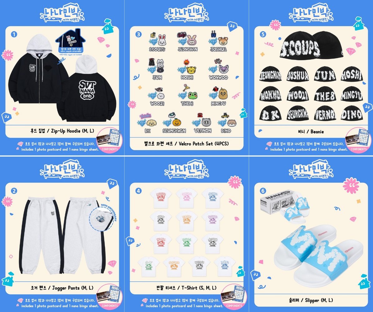 セブチ　ナナ民泊　フーディー　Mサイズ SEVENTEEN