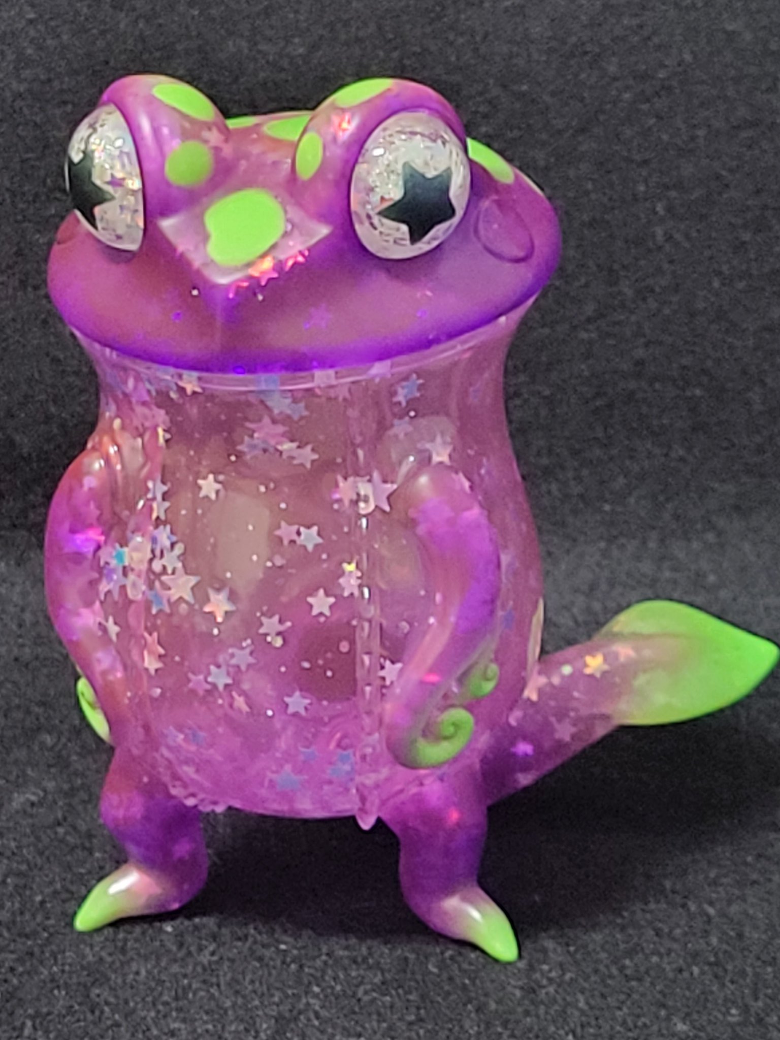 新品 スカルチュラ カエル ソフビ人形 ウツボカエル リバース