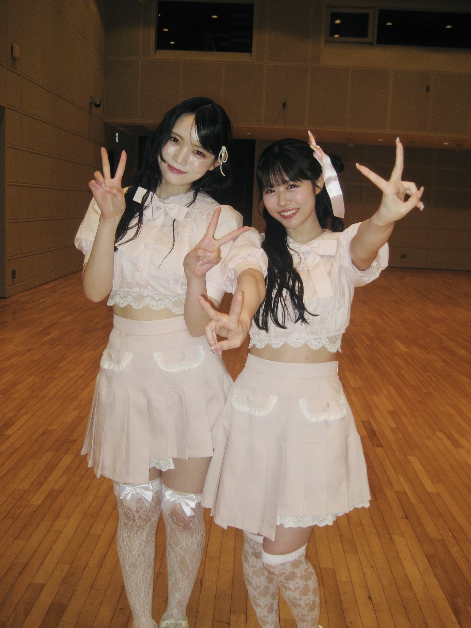 cutie street ペアチェキ 6/29北海道 川本笑瑠 佐野愛花 cutie street