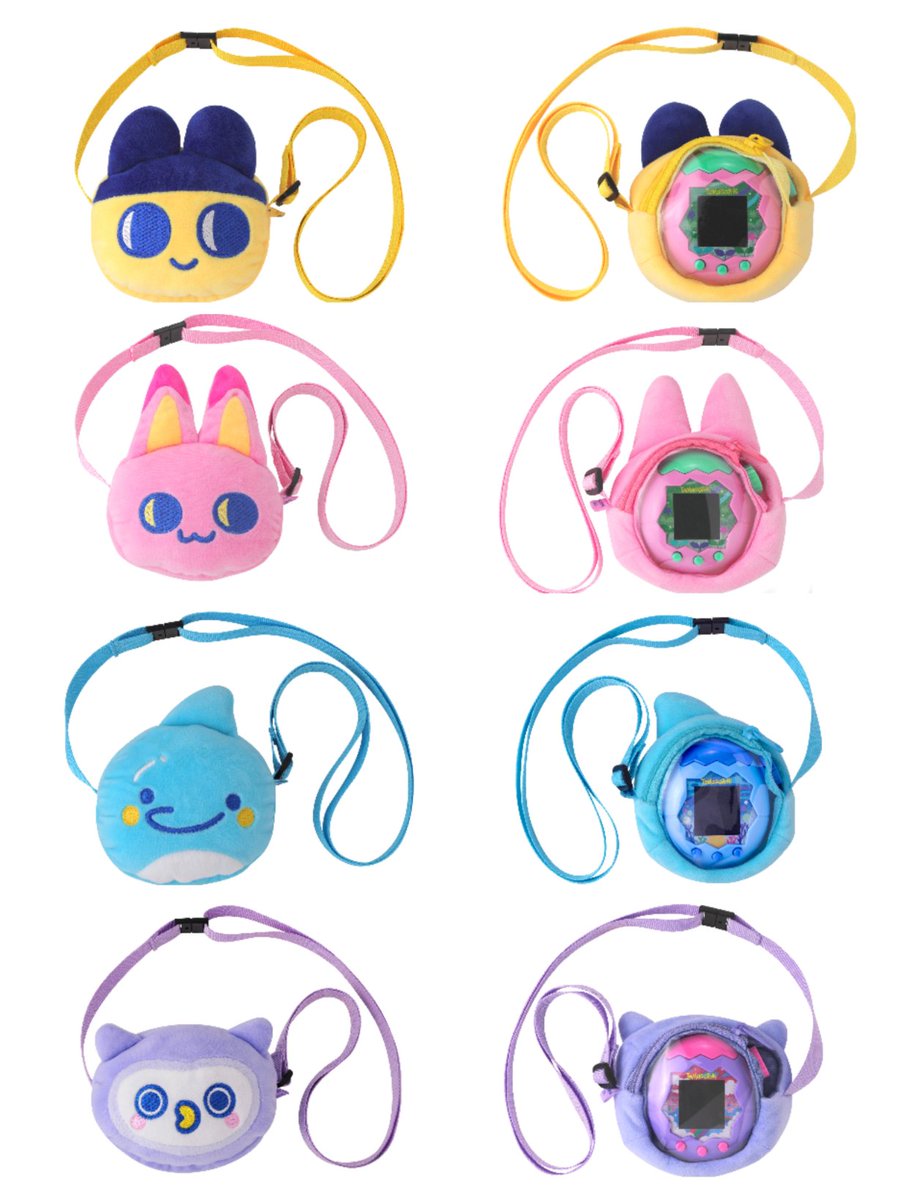 Tamagotchi Paradise おでかけキャリー4種/ネックストラップ2種も同時