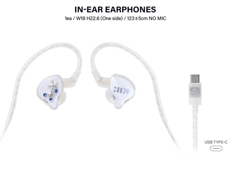 illit イヤモニ風イヤホン ILLIT、イヤモニ風イヤホン発売してる