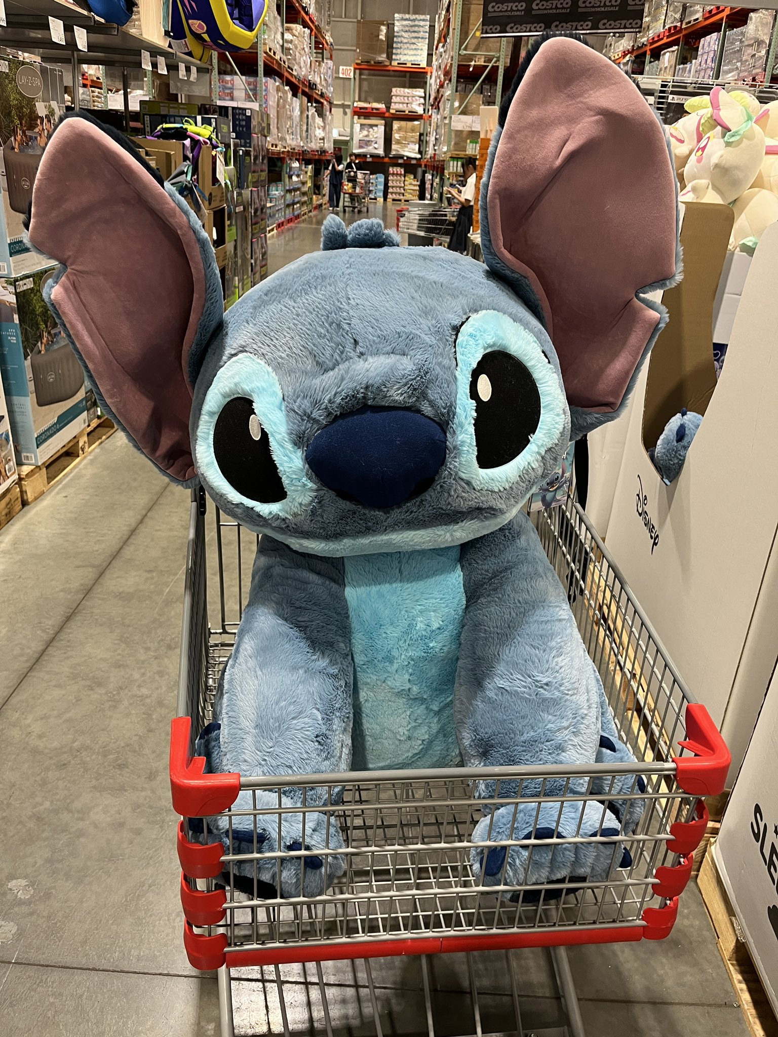 スティッチコストコ 特大スティッチぬいぐるみの在庫情報:コストコで在庫番