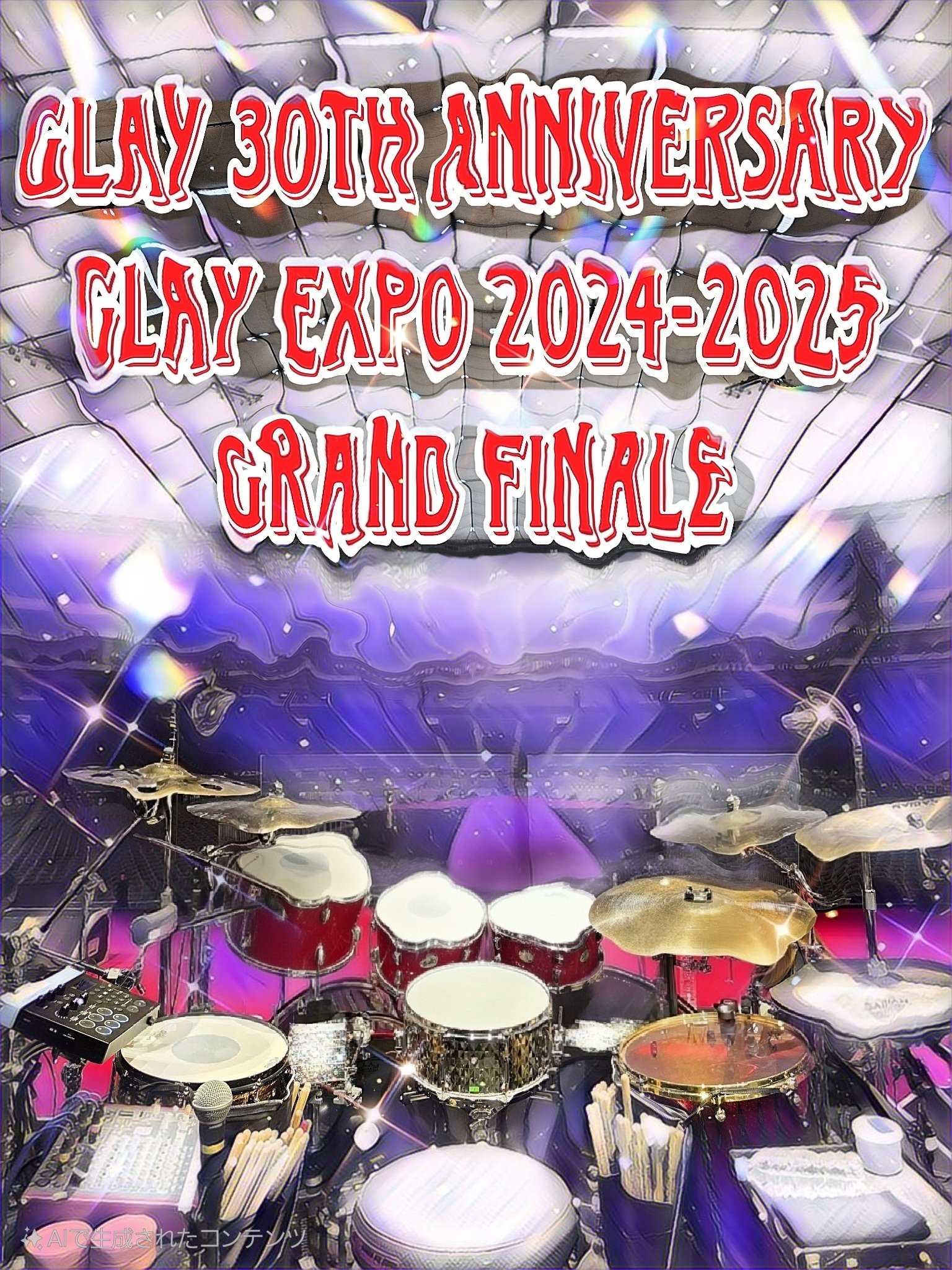 GLAY 東京ドーム GLAYEXPO final ガーランド GLAY EXPO GRAND FINAL 6