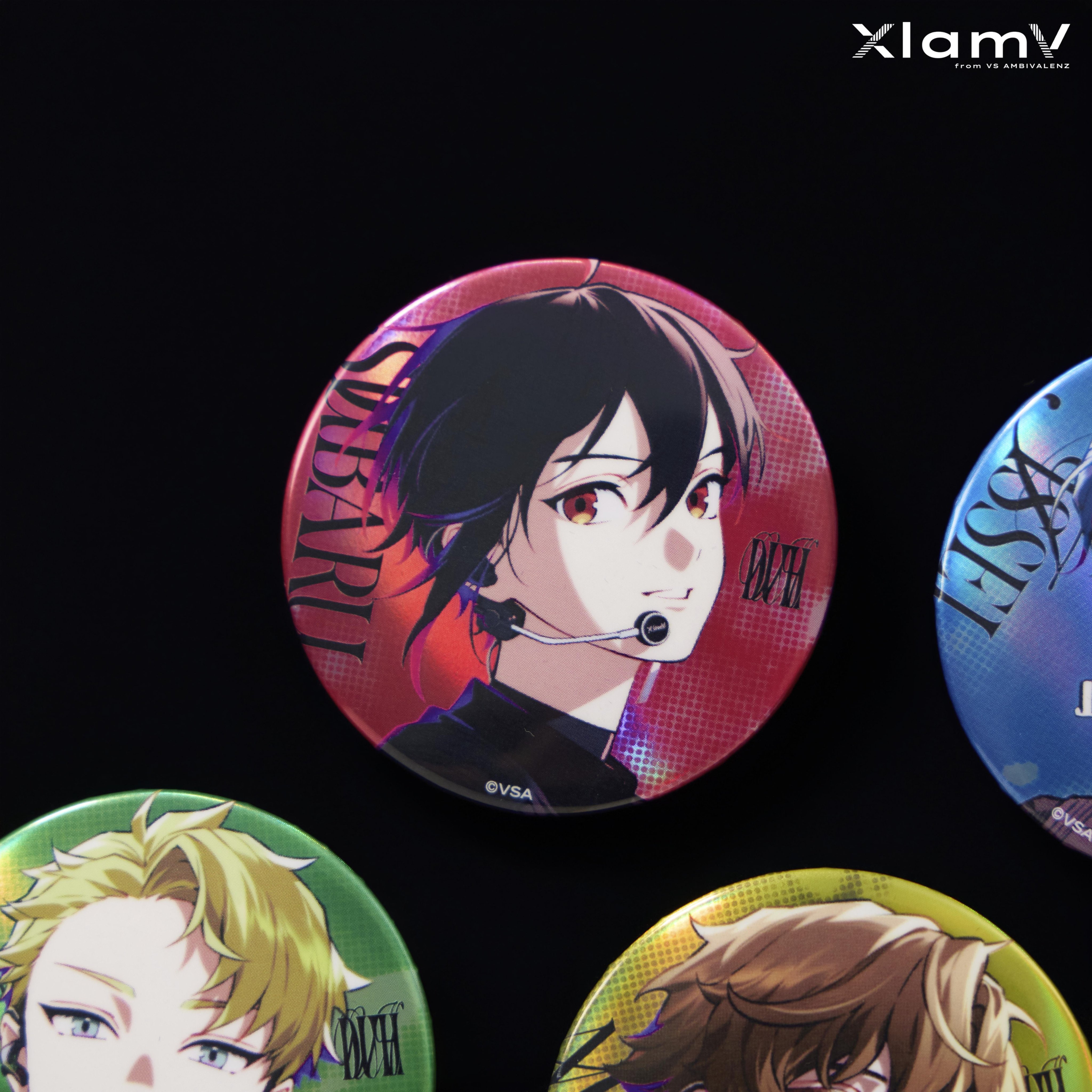 ビバレン イッセイ 2ndLIVE DUH缶バッジ ビバレン XlamV 2st LIVE DUH
