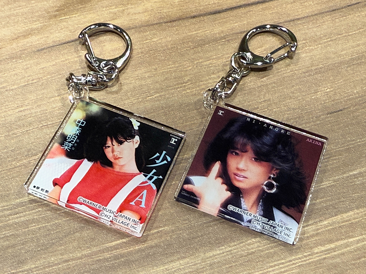 レイ様　中森明菜　アクリルキーホルダー 全20種大阪限定　コンプリートジャケット