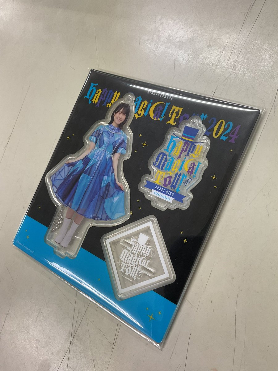 日向坂ちゃん 丹生明里さんのアクリルスタンドも入荷です！！🐸 #日向坂46