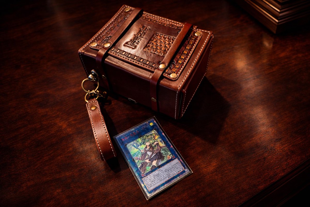 余革生産特価品！Pvt.Workshop 極CL 本革 デッキケース ハーフ 11月