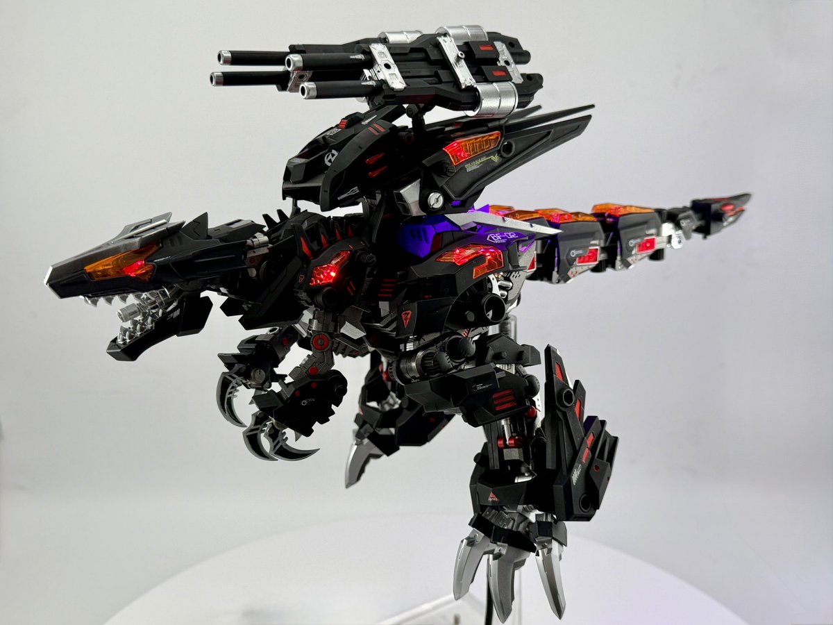 漆黒 凱龍輝 真 shikkoku gairyuki shin #zoids #ゾイド
