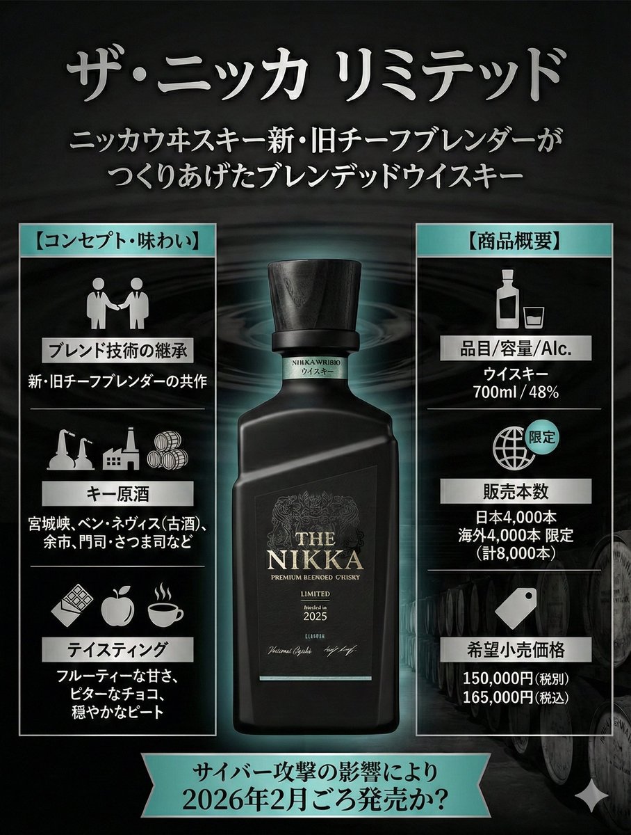 ウイスキー入荷通知(山崎・白州・響 定価ウイスキー抽選＆販売情報)by